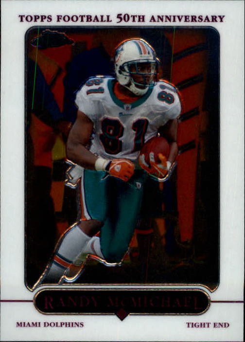 2005 Topps Chrome Football "Main Set" Cards