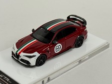 1/64 Motorhelix  Alfa Romeo Giulia GTAm Red  with Livery limited 299 pcs 64-227