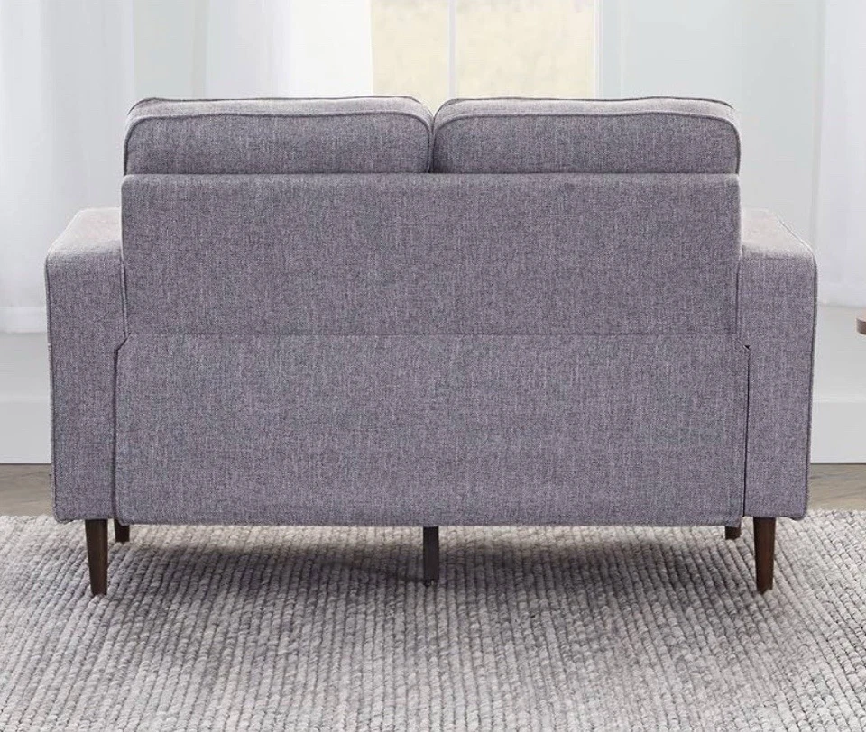 EDENBROOK LYNNWOOD TAPIZADO MEDIADOS DE SIGLO MODERNO LT. GRIS MECHÓN Foto 3 de 4