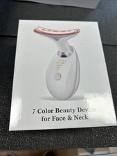Facial Beauty Device 7-Color for Face and Neck Care