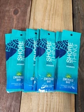 10PK Emerald Bay Tanning Lotion Packets Shore Thing Natural Bronzer