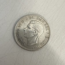 1937 Australian One Crown – King George VI – Sterling Silver (92.5%)