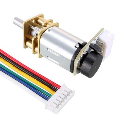 Für GA12 für N20 Metall Getriebemotor 6V mit Encoder für kleine Robotik Proje
