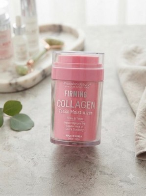 Precision Beauty Firming Collagen Facial Moisturizer Firms & Tones Helps improve