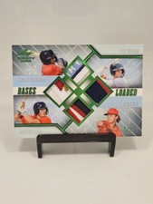 2024 Leaf Trinity Culpepper Debarge Keaschall Hill Bases Loaded Green /25