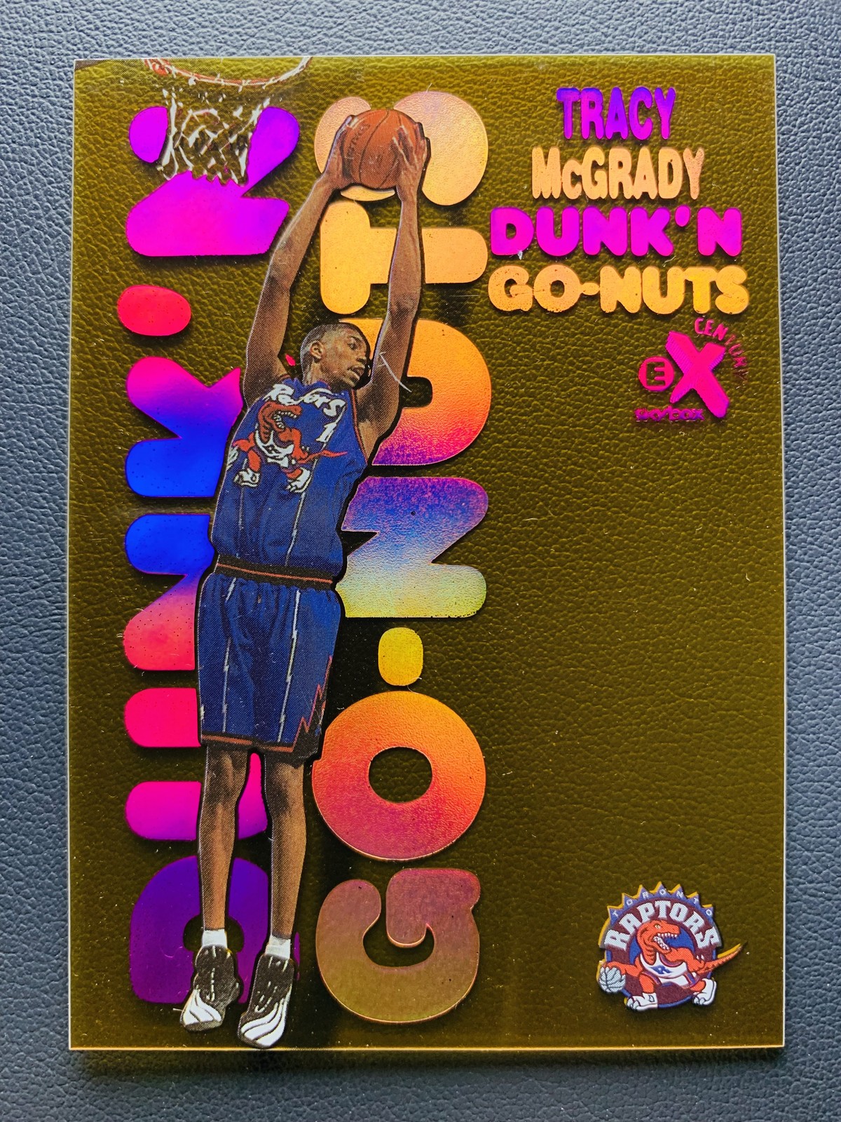 Tracy McGrady 1998 Skybox E-X Century #10DG Dunk 'N Go-Nuts Price