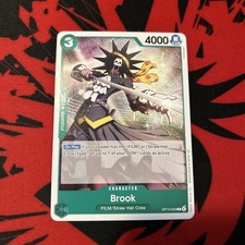 Brook OP13-034 OP-13 Carrying On His Will One Piece Card