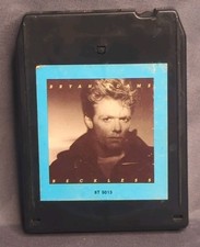 Bryan Adams Reckless 8 Track Cartridge CRC 8T...