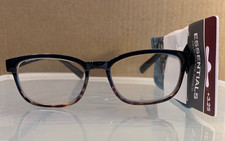 ESSENTIALS BY Foster Grant Reading Glasses Misha Blue +3.25 Readers