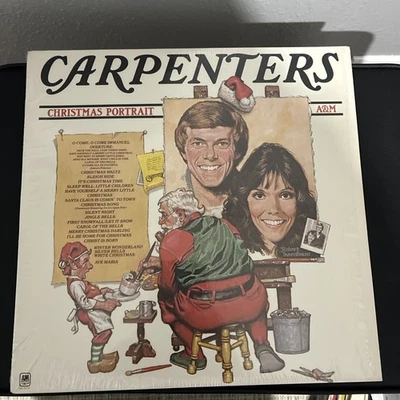 The Carpenters Christmas Portrait LP Shrink 1985 Reissue A&M Records SP-5171 Vg* - Image 1 of 4