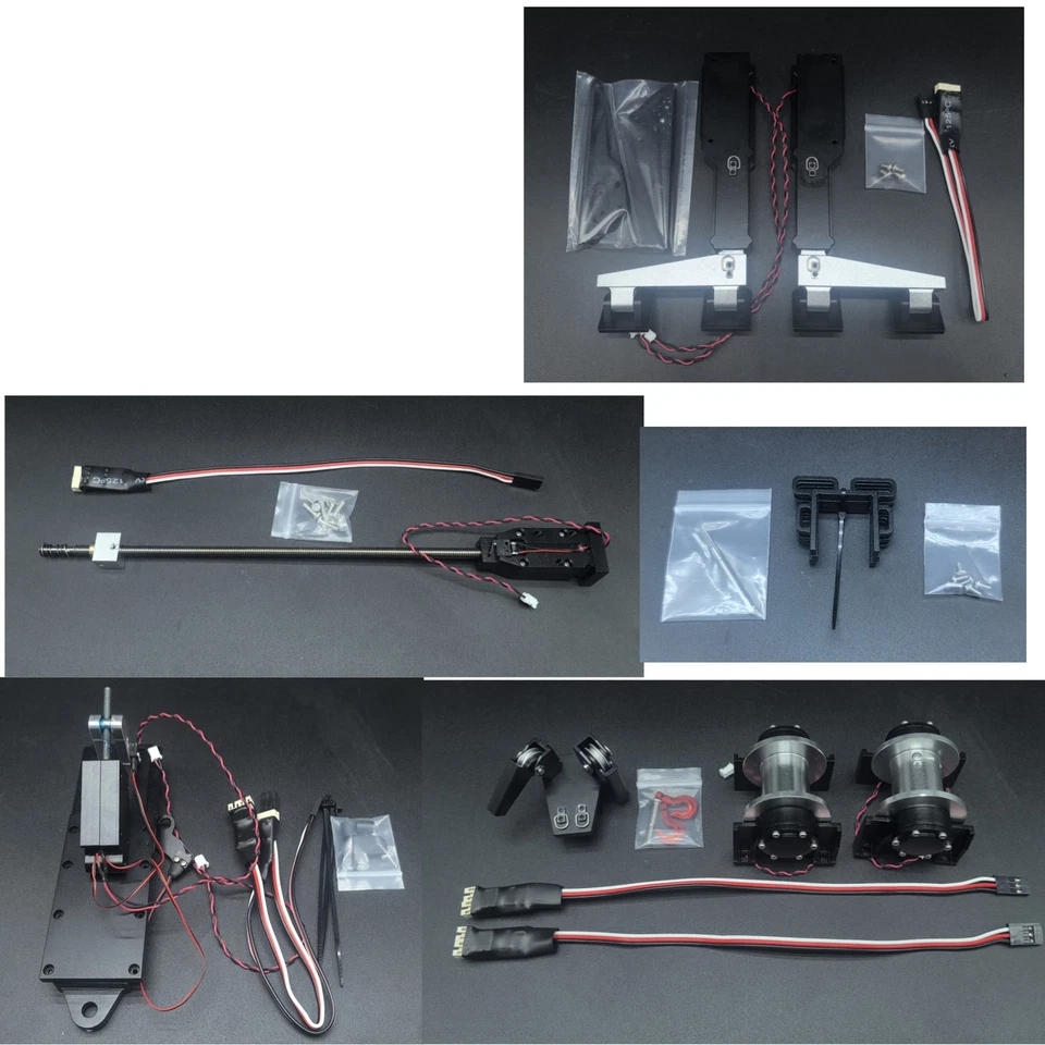 Upgrade Parts Set for Tamiya 1/14 RC Rescue Vehicle VOLVO FH16 750 1:14 Truck - Photo 3/4