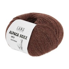 Wolle Kreativ! Lang Yarns - Alpaca Soxx 4-fach/4-PLY 0167 zimt melange 100 g