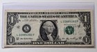 US One Dollar, 2006, $1 Trinary Serial Number, Federal Reserve Note — photo 1