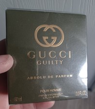 Image of Gucci Guilty Mens Aftershave Absolute 60ml (Absolu de Parfum) Pour Homme  Sealed