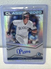 2020 Bowman Draft - Class of 2020 Autographs Drew Romo #C20A-DR /250 (AU, RC)