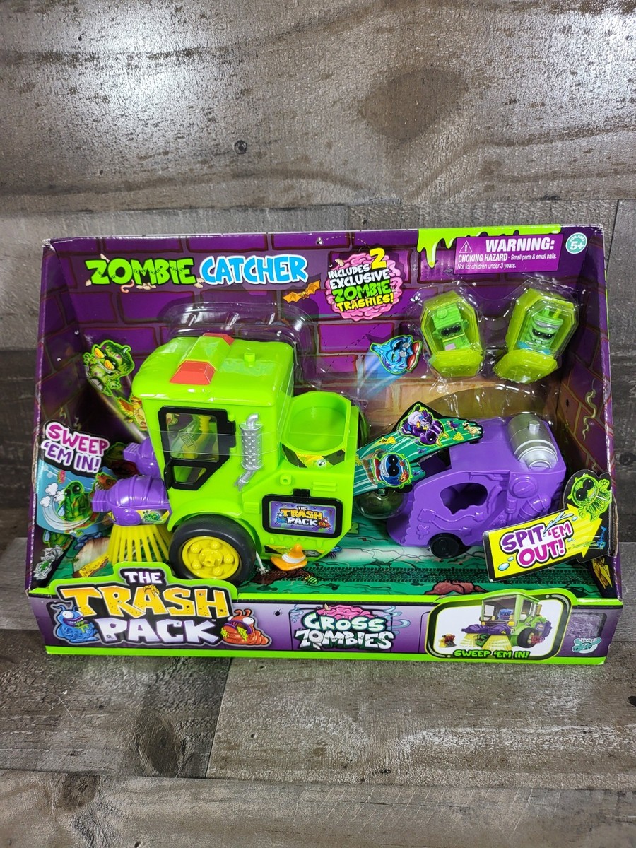 ZOMBIE CATCHER Trash Pack GROSS ZOMBIES Street Sweeper 2 Exclusive