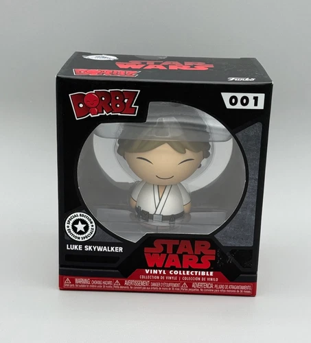 Funko Dorbz: Star Wars - Luke Skywalker #001 - Disney Exclusive, VAULTED, NIB