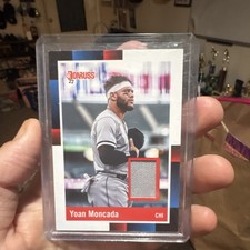 Panini Donruss 2022 Yoan Moncada Retro 1988 Memorabilia R88M-YM White Sox