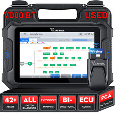 Used Vdiagtool Vd80bt Car Obd2 Scanner Bi-directional Diagnostic Tool All System