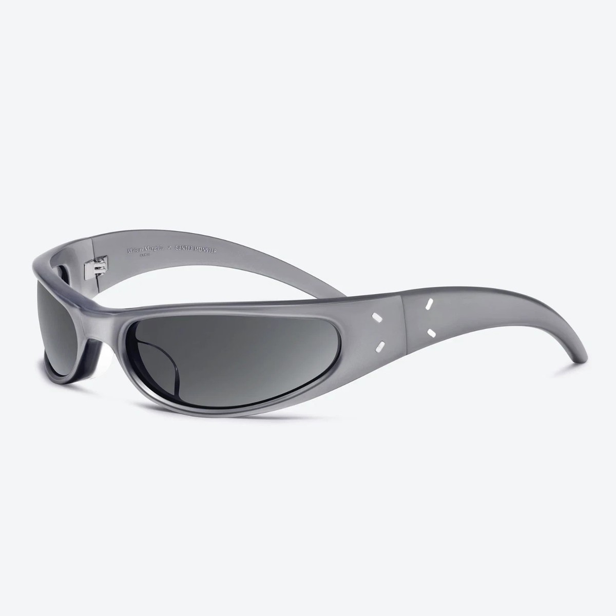 Gentle Monster x Maison Margiela MM203 Silver Gray Sunglasses