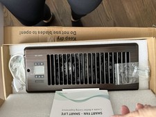 AIRTAP T4 Bronze, Quiet Register Booster Fan, Heating / Cooling 4 x 10  Register
