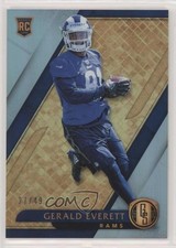 2017 Panini Gold Standard Rookies Platinum 27/49 Gerald Everett #173 x7n