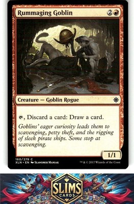 Magic the Gathering MTG Ixalan Rummaging Goblin #160 Buy 2 Get 1