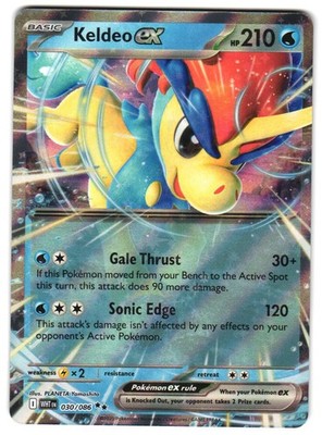 Keldeo ex 030/086 SV: White Flare Pokemon TCG | eBay