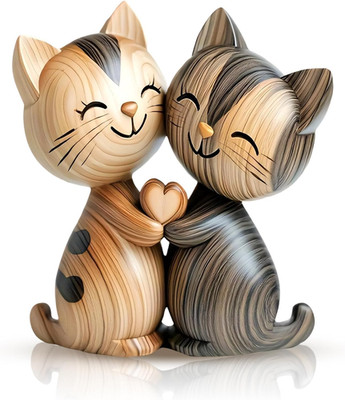 Holz Deko, Katzen Deko, 2D Flaches Holzfiguren, Katzengeschenk Für Katzenliebhab
