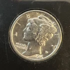 1916 Mercury Silver Dime BU *UNCIRCULATED* MINT STATE LUSTY L-451