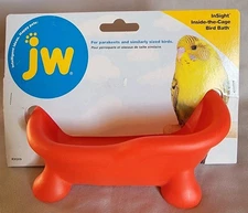 JW Pet Company Insight Inside the Cage Bird Bath Bathtub Accessory Toy Parrot
