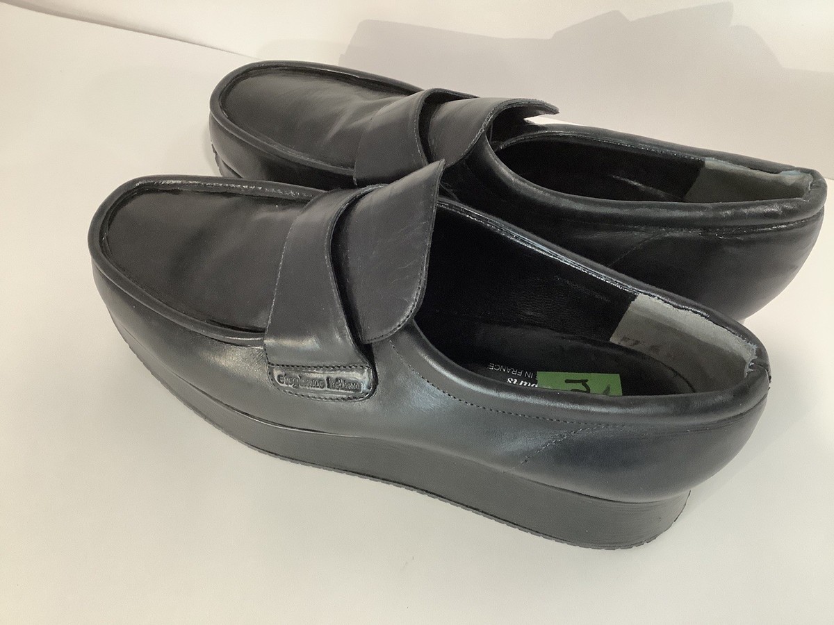 Stephane Kelian vintage leather platform shoes loafers | eBay display picture 3