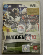 Madden NFL 10 (Nintendo Wii, 2009) Complete