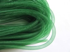 25 Yards Solid Mesh Tube Deco Flex for Wreaths Cyberlox CRIN Crafts 8mm 3/8 I...