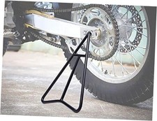 Triangle Stand for Dirt Bike, Solid Steel Structure Dirt Bike Matte black