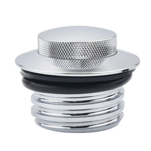 Pop-Up Flush Gas Cap Vented Fuel Tank For Harley Dyna Softail Sportster 883 1200 - Picture 4 of 16