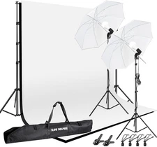SLOW DOLPHIN 10 x 8.5 ft Photography Photo Video Studio Background Stand... 