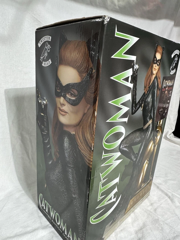 Catwoman Tweeter Head Batman Serie de TV Clásica Edición Limitada Rubí Maqueta Foto 4 de 4