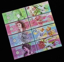 Poneet Islands 4pc, 3 10 20 50, 2015, Private Issue Polymer, UNC