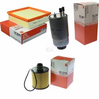 Mahle / Knecht Kraftstofffilter KL 567 Luftfilter LX 2676 ÖLfilter OX 779D
