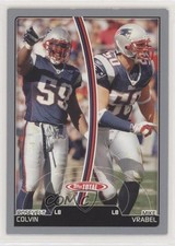 2007 Topps Total Silver Rosevelt Colvin Mike Vrabel #52 0q3