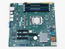 Supermicro X11SSL-F Motherboard  Xeon E3-1230 v5 3.4GHz  32GB DDR4 ECC UDIMM