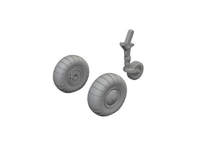 Eduard Accessories 6481117 - 1:48 Fi-156C wheels TAMIYA - Neu