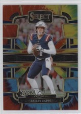 2023 Panini Select Concourse Tie-Dye Prizm 14/25 Bailey Zappe #67 0ud4