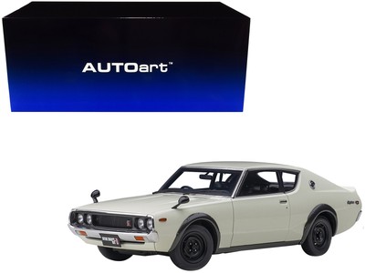2000 Nissan Skyline GT-R KPGC110 RHD White 1/18 Model Car Autoart