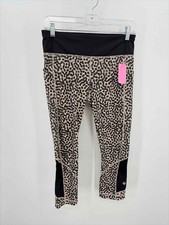 Pre-Owned Lululemon Black Size 6 Printed Pull On Athletic Pants