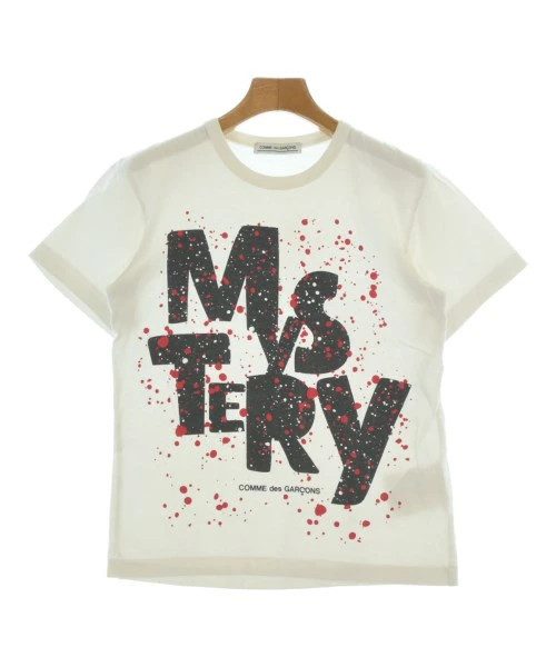 COMME des GARCONS T-shirt Women M Cut Sew White Used B Grade