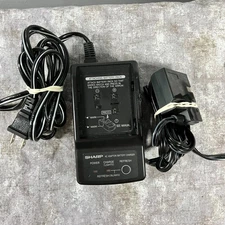 Sharp UADP-0204TAZZ Camcorder Battery Charger Power Adapter OEM Tested/Works