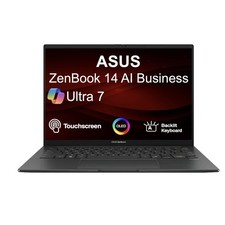 ASUS Zenbook 14 AI 14" WUXGA Touch Intel Ultra 7-255H 16GB 512GB SSD W11P Laptop