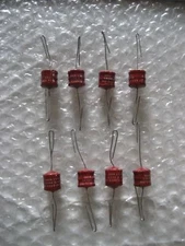 8 x NOS 68K Ohms Daven 1/2 Watt Non Inductive Wirewound Resistors!